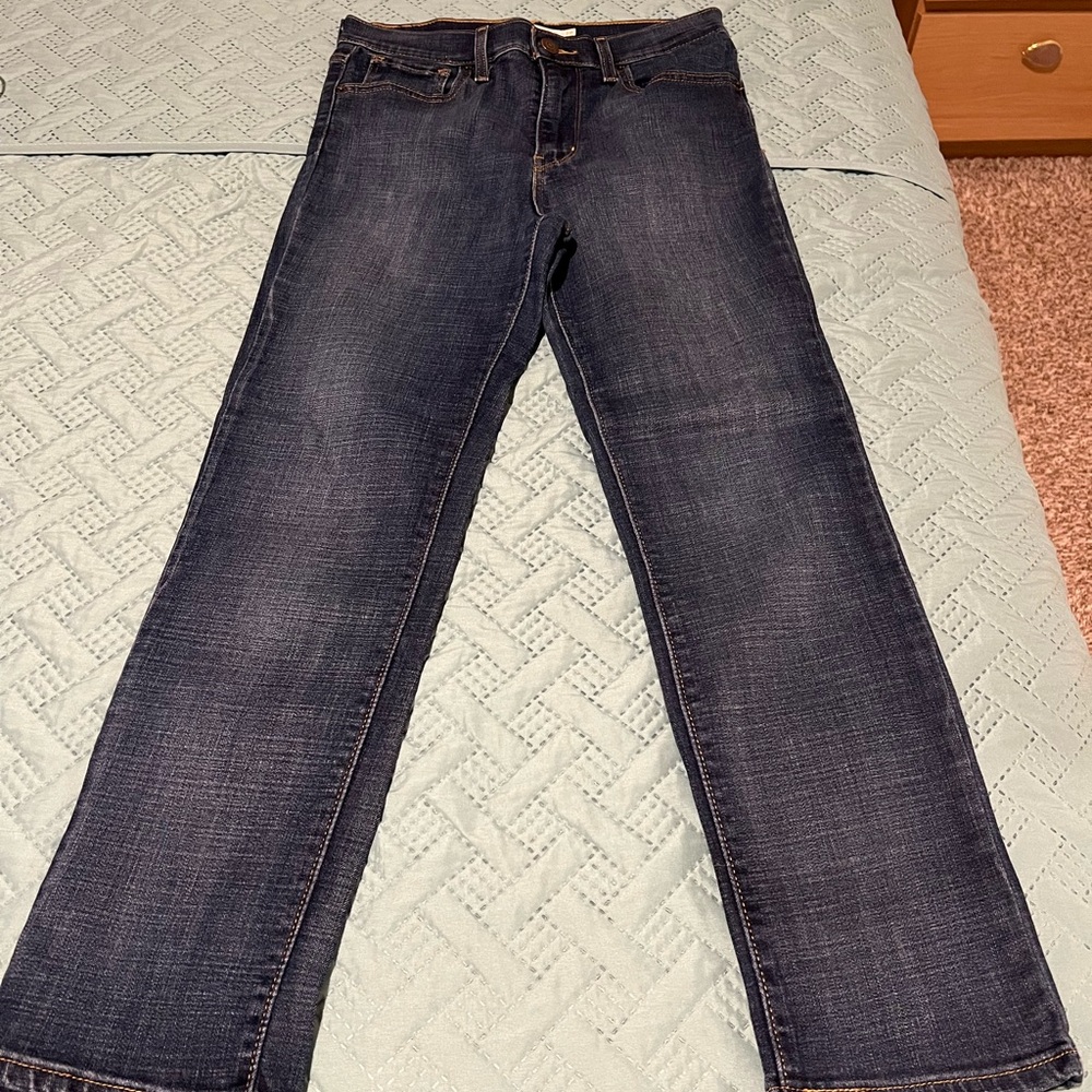 Levi's Women's Dark Blue Straight Leg Jeans